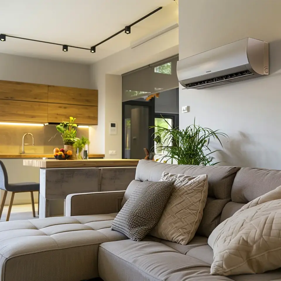 ductless heating and cooling system