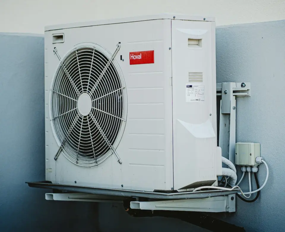 installed air conditioner